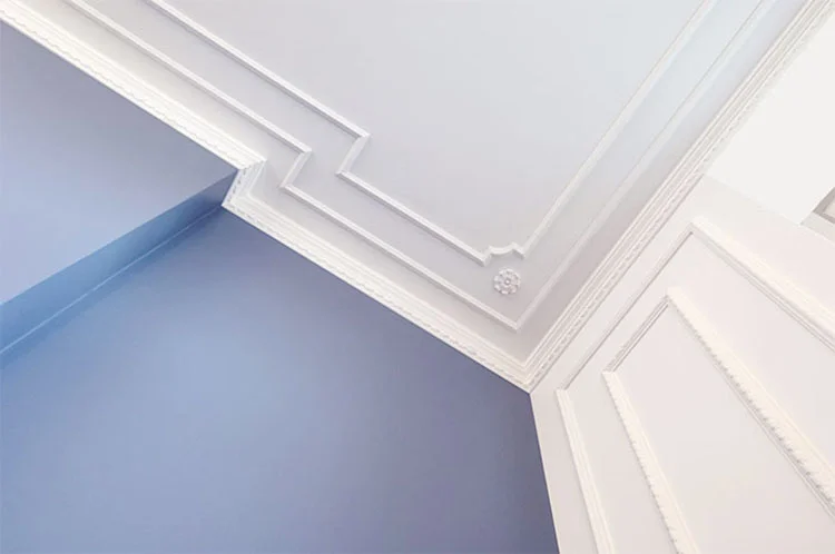 Ornamental plaster cornices